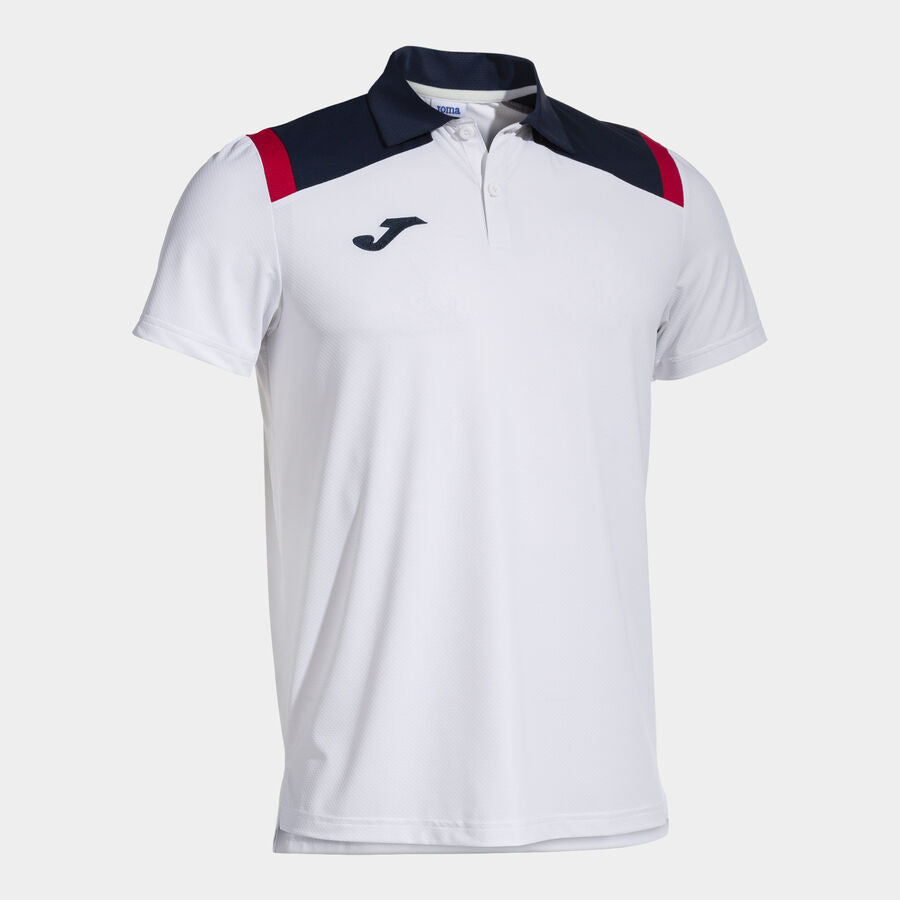 Joma Polo Shirt Short Sleeve Man Toledo - White Navy