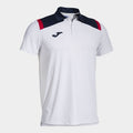 Joma Polo Shirt Short Sleeve Man Toledo - White Navy