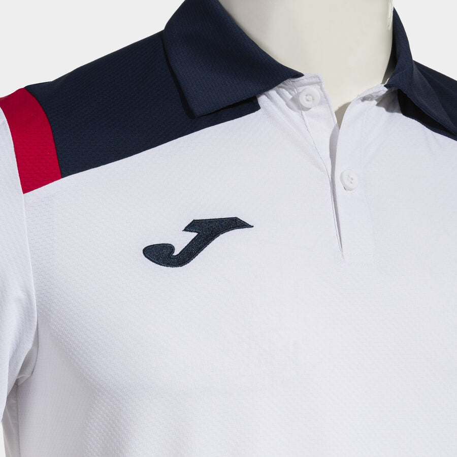 Joma Polo Shirt Short Sleeve Man Toledo - White Navy