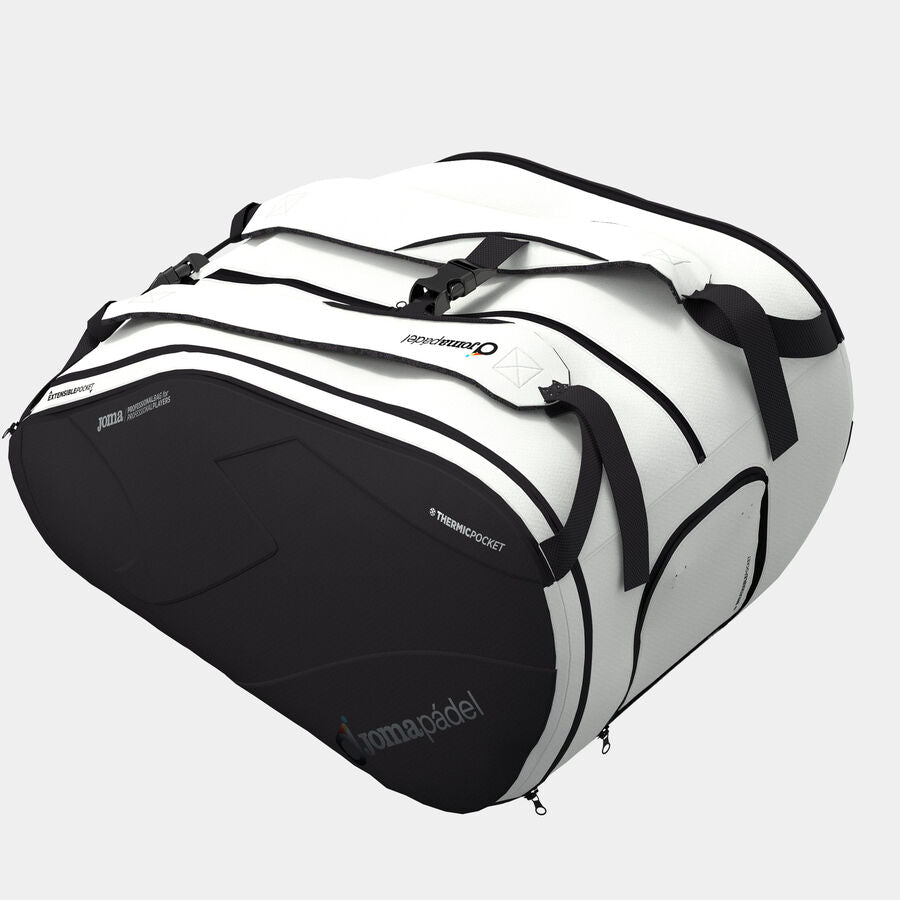 Joma Padel Racket Bag - Black White
