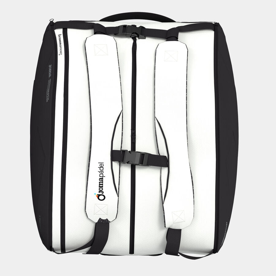 Joma Padel Racket Bag - Black White