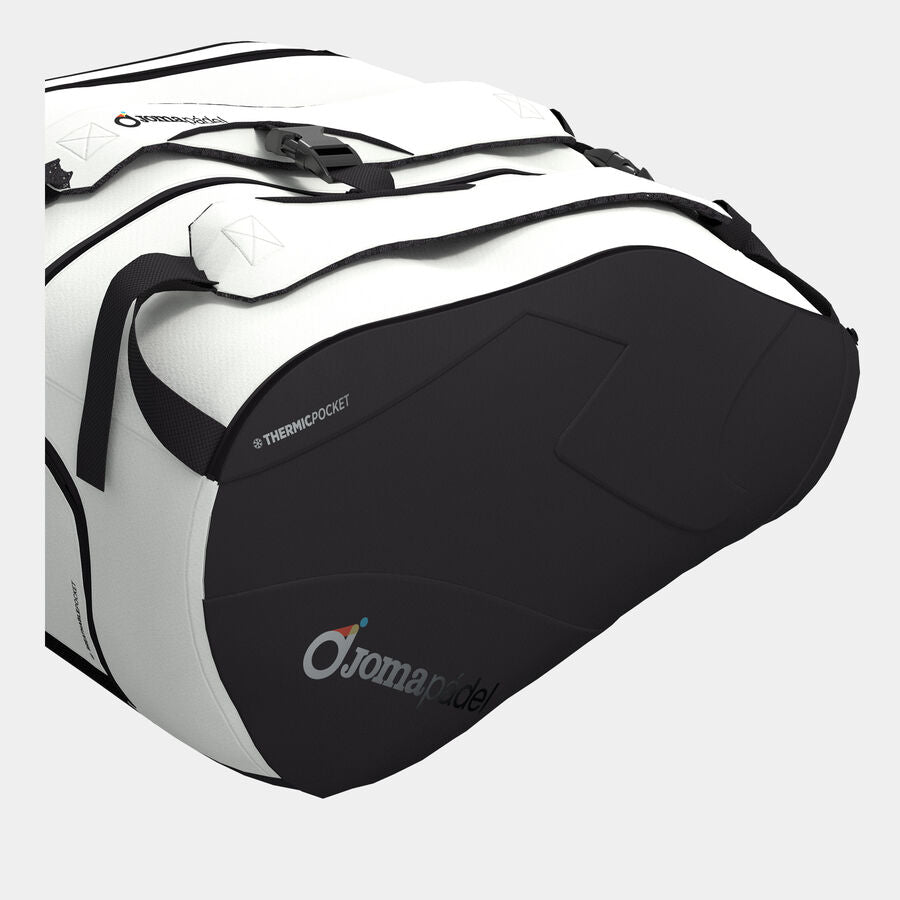 Joma Padel Racket Bag - Black White