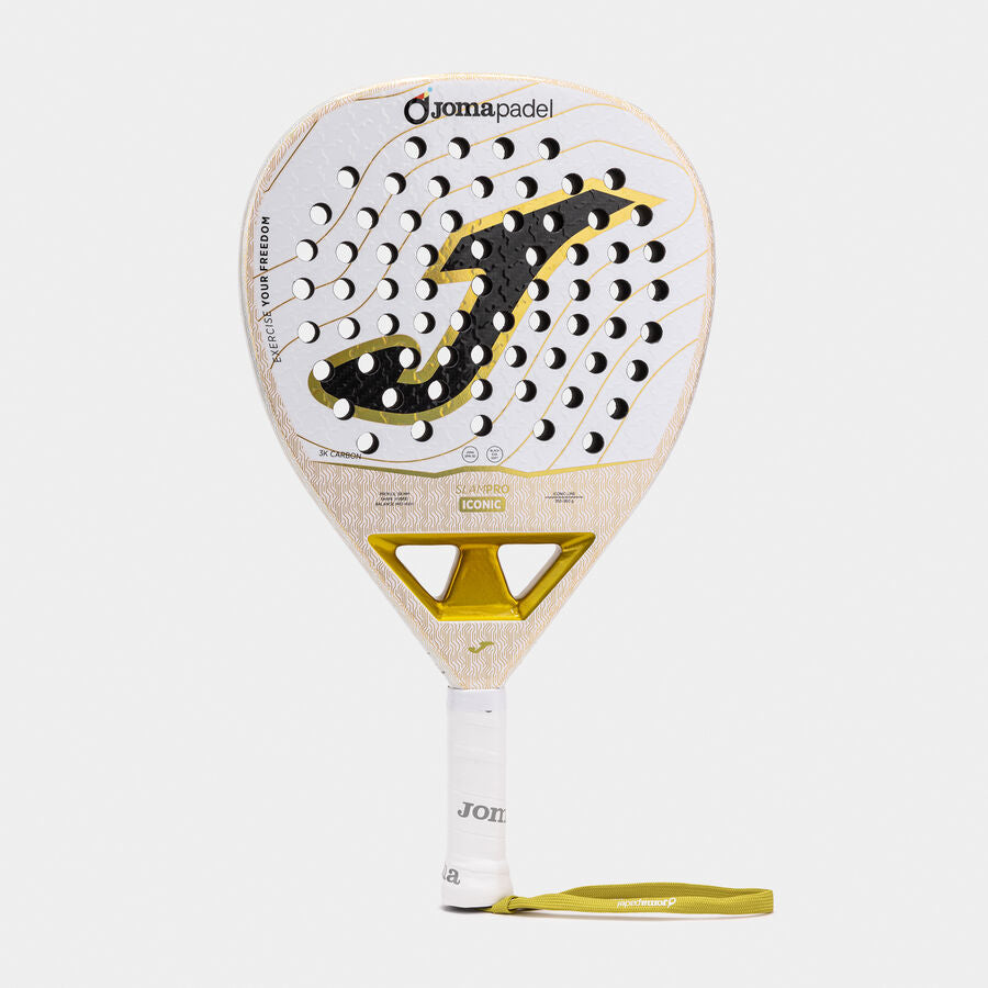 Joma Padel Slam Pro Iconic - White Gold