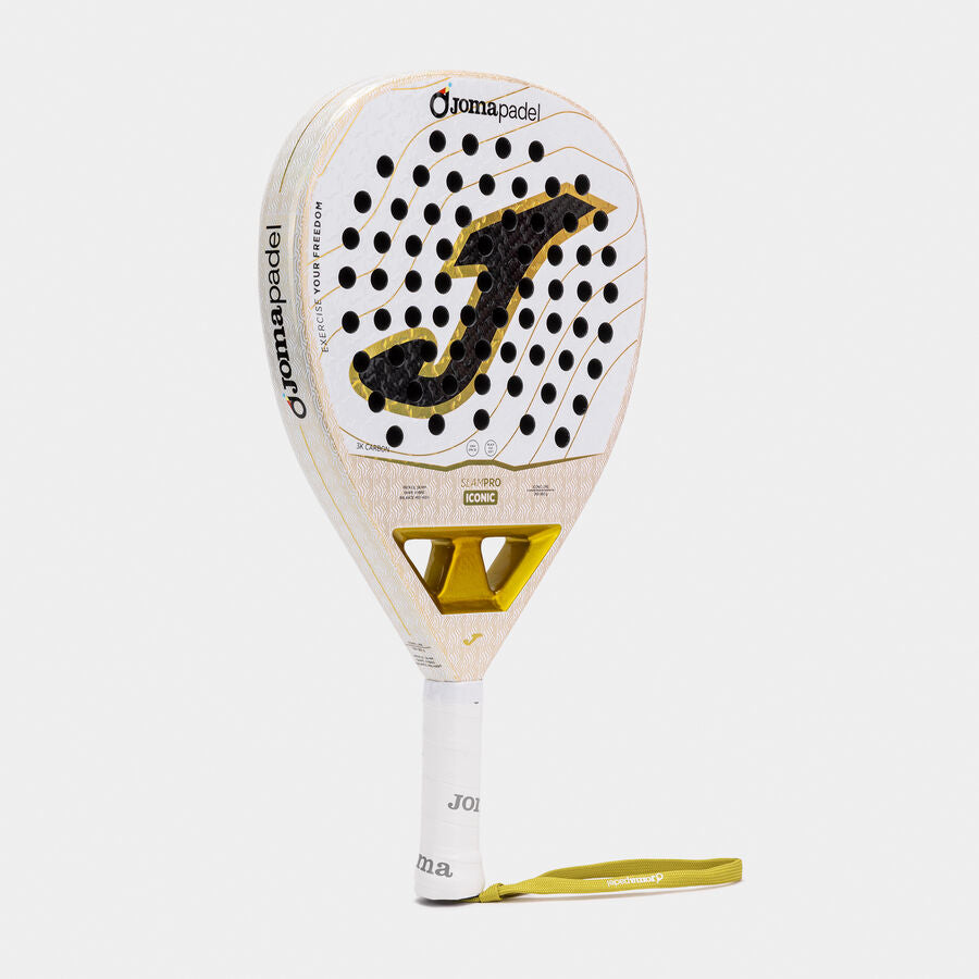 Joma Padel Slam Pro Iconic - White Gold
