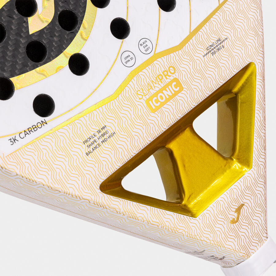 Joma Padel Slam Pro Iconic - White Gold