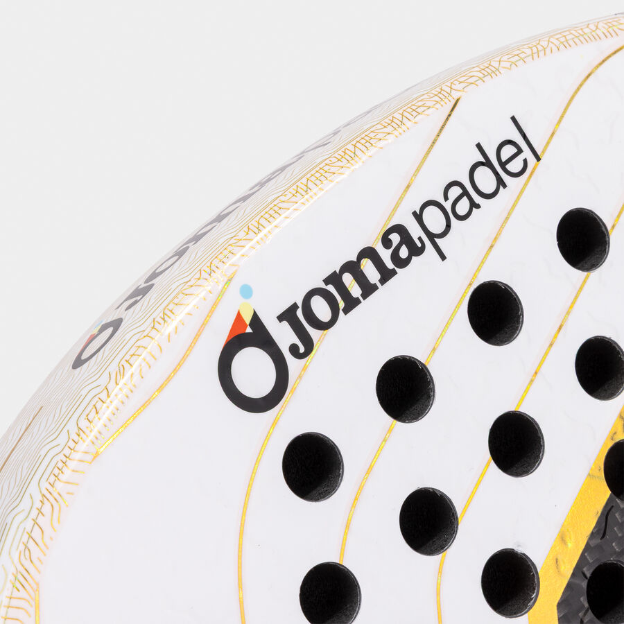 Joma Padel Slam Pro Iconic - White Gold