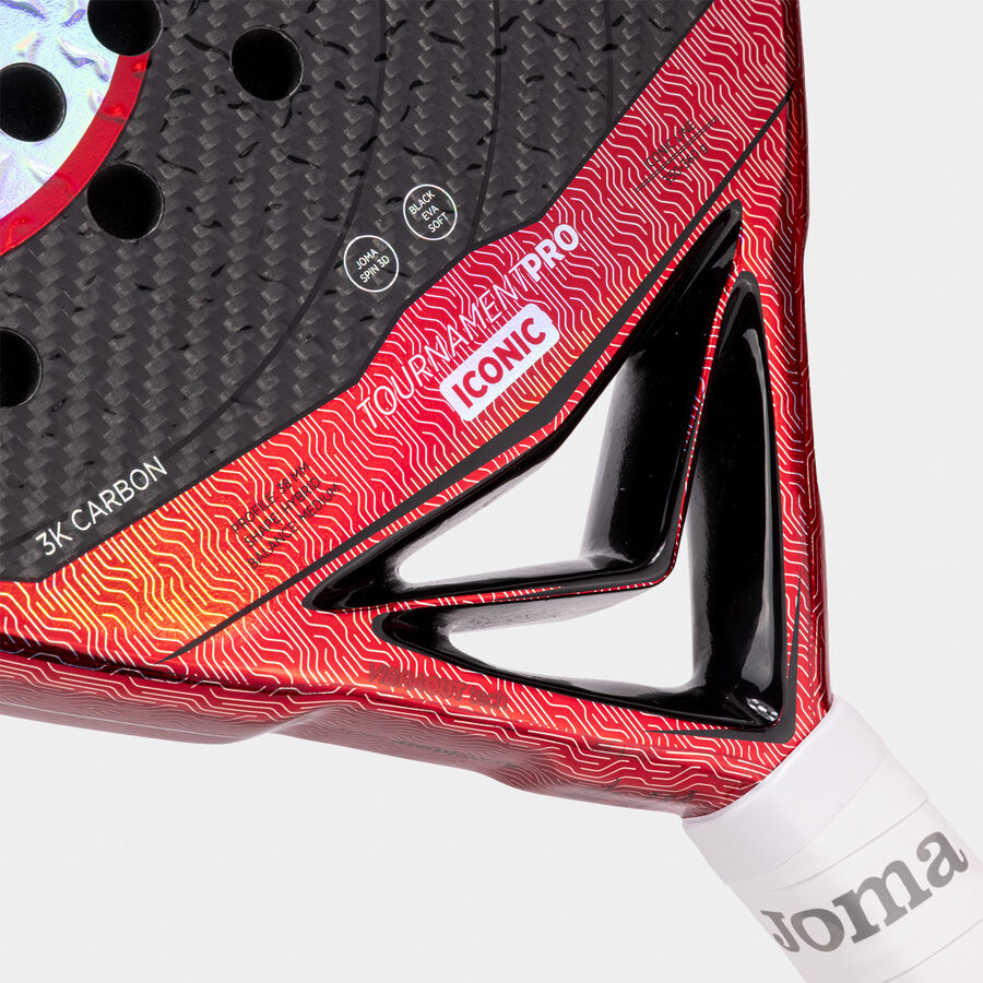 Joma Padel Tournament Pro Iconic - Black Red